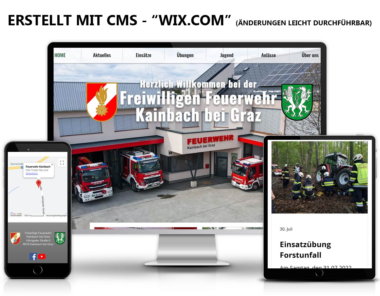 Webseite aus Graz